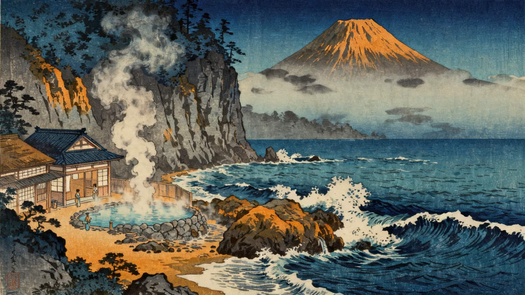 金山萬里溫泉 — 海景與湯泉的雙重享受