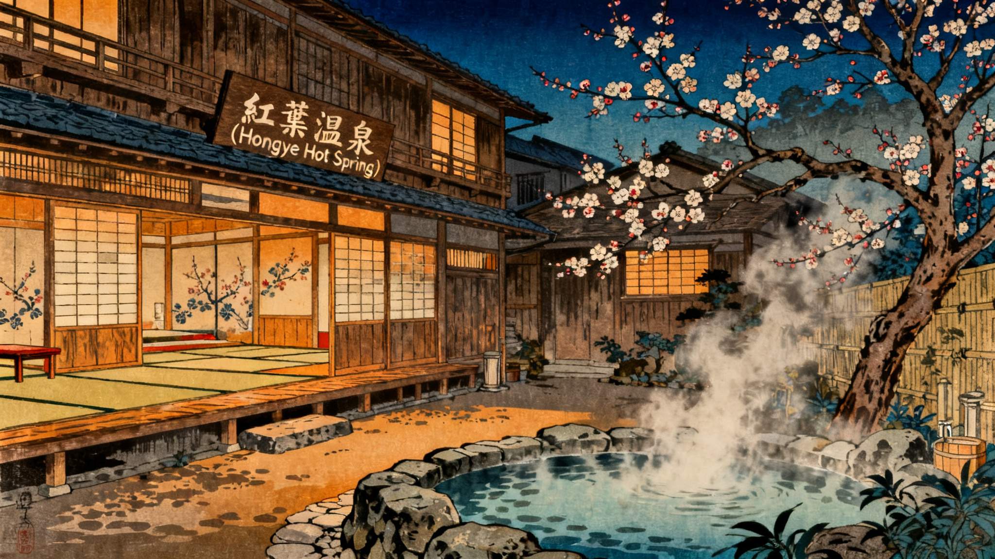 紅葉溫泉 — 花蓮瑞穗的日式風情