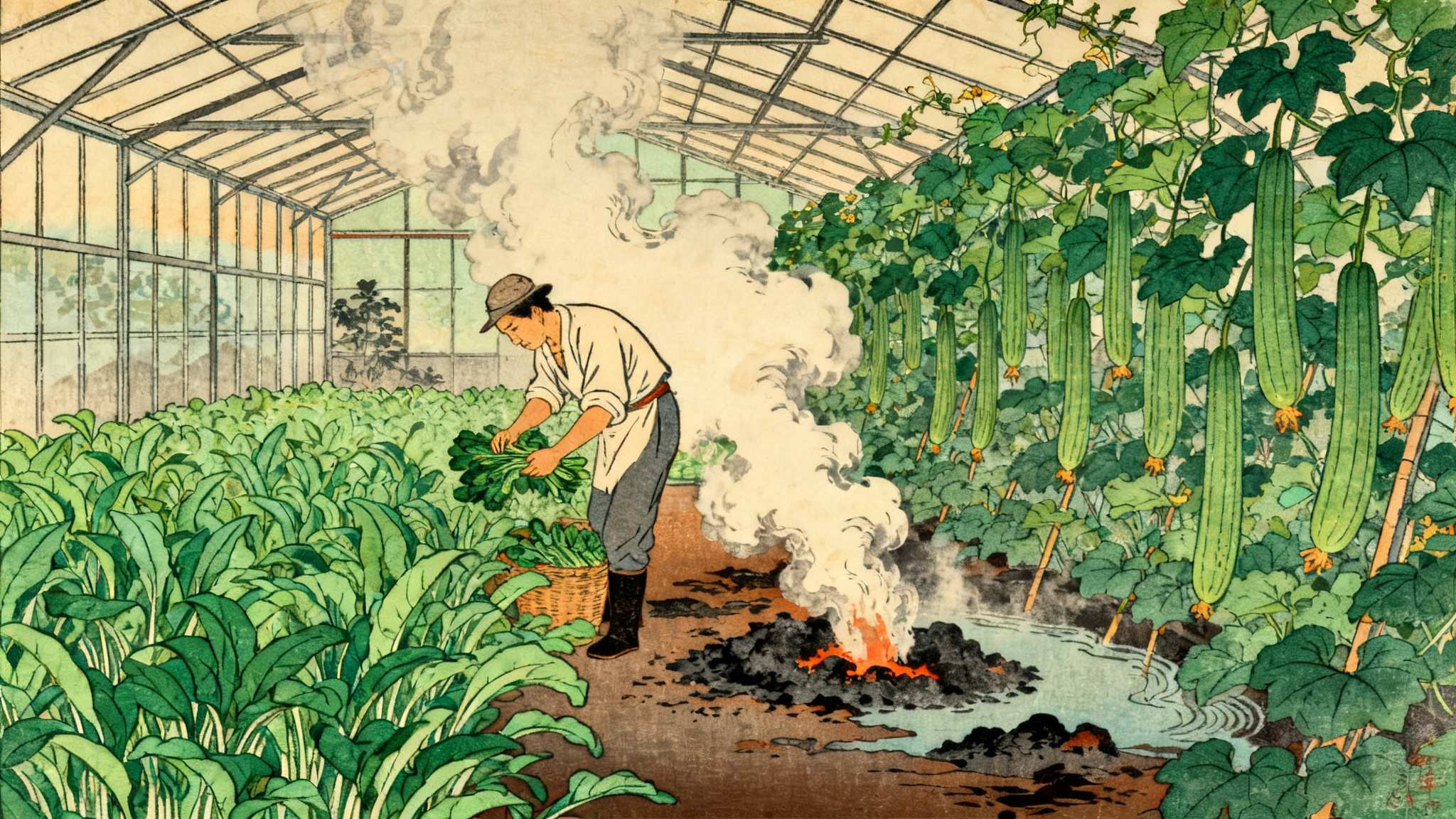 礁溪溫泉蔬菜 — 地熱培育的鮮甜滋味
