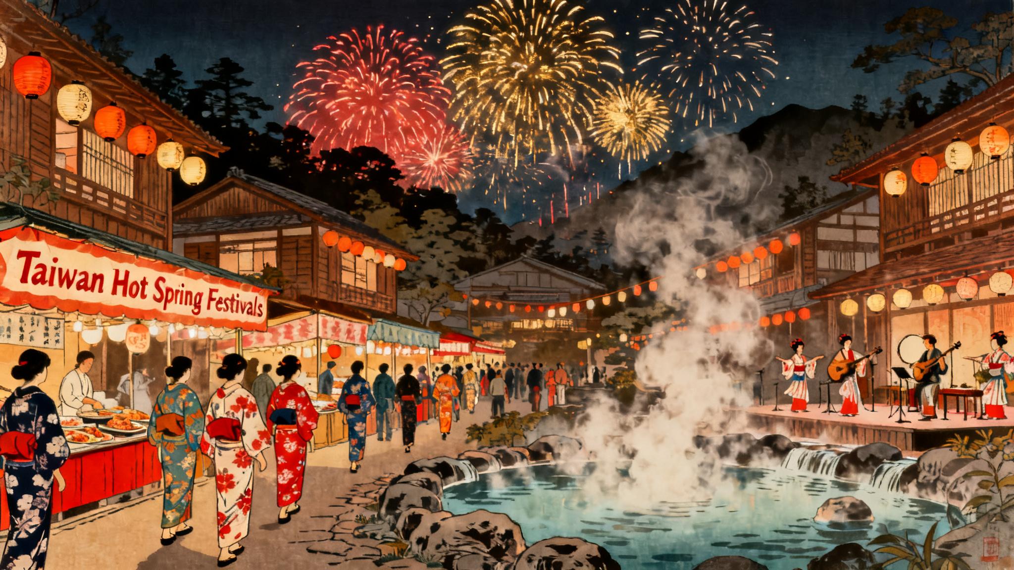 溫泉季活動總整理 — 台灣全年溫泉慶典